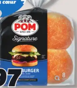 IGA POM HAMBURGER, HOT-DOG, BRIOCHE BUNS offer