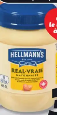 IGA HELLMANN'S MAYONNAISE offer