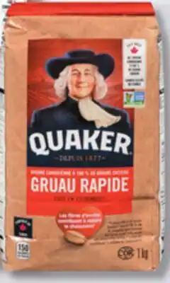 IGA QUAKER OATMEAL offer