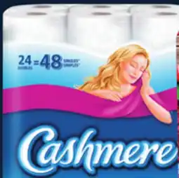 IGA CASHMERE Ultra Double (12 roul.) Double (24 roul.) PAPER TOWELS offer