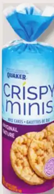 IGA QUAKER CRISPY MINIS offer
