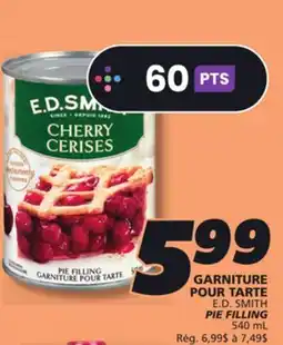 IGA E.D. SMITH PIE FILLING offer
