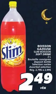 IGA SLIM BOISSON SOFT DRINK offer