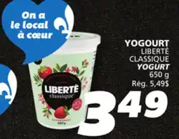 IGA LIBERTÉ CLASSIQUE YOGURT offer