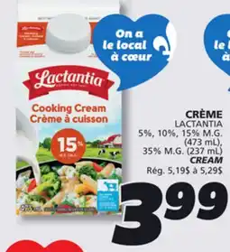 IGA LACTANTIA CREAM offer