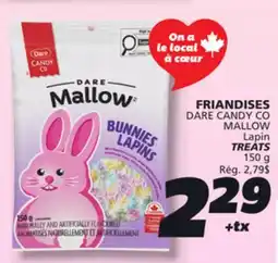 IGA DARE CANDY CO MALLOW Lapin TREATS offer