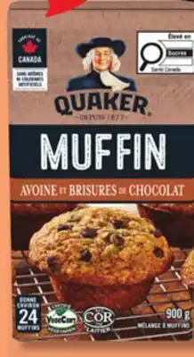 IGA QUAKER MUFFIN offer