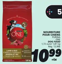IGA PURINA ONE DOG FOOD offer