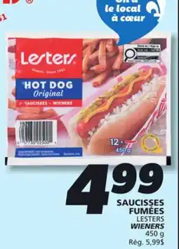 IGA LESTERS WIENERS offer