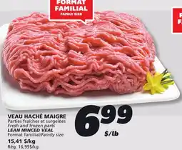 IGA LEAN MINCED VEAL offer