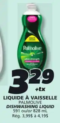 IGA PALMOLIVE DISHWASHING LIQUID offer