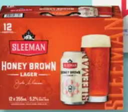 IGA SLEEMAN HONEY BROWN BEER offer