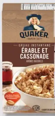 IGA QUAKER OATMEAL OR INSTANT OATMEAL offer