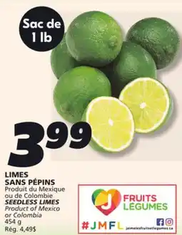 IGA SEEDLESS LIMES offer