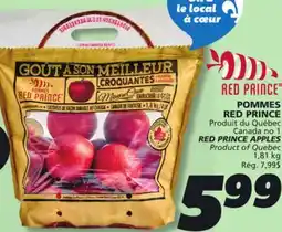 IGA RED PRINCE APPLES offer