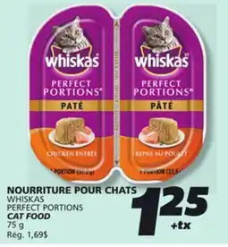 IGA WHISKAS PERFECT PORTIONS CAT FOOD offer