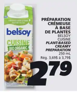 IGA BELSOY PLANT-BASED CREAMY PREPARATION offer
