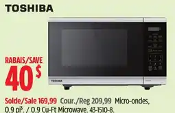 Canadian Tire 0.9 Cu-Ft Microwave offer