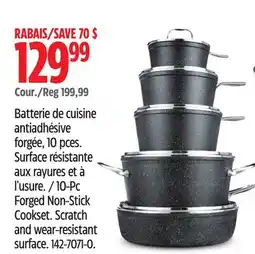 Canadian Tire Heritage 10-Pc Forged Non-Stick Cookset offer