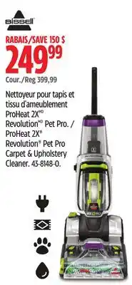 Canadian Tire Bissell ProHeat 2X Revolution Pet Pro Upright Carpet & Upholstery Corded Deep Cleaner offer