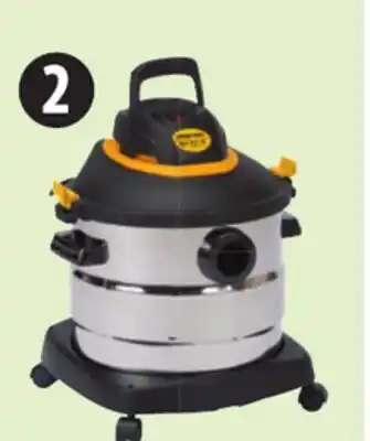Canadian Tire 30L Stainless-Steel Wet/Dry Vacuum offer