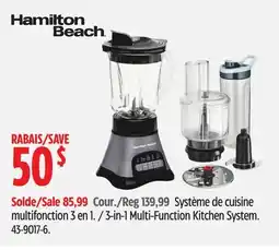 Canadian Tire 3-in-1 Multi-Function Kitchen System offer