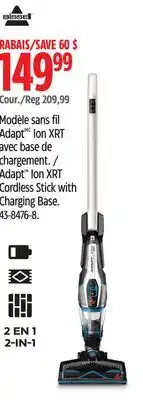 Canadian Tire BISSELL Adapt Ion XRT Cordless Stick with Charging Base offer