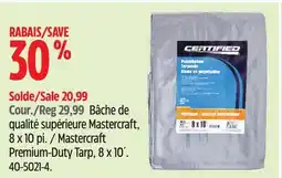 Canadian Tire Mastercraft Premium-Duty Tarp offer