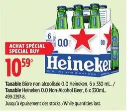 Canadian Tire Heineken Taxable Heineken 0.0 Non-Alcohol Beer offer