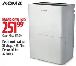 Canadian Tire 5-Pint Dehumidifier offer