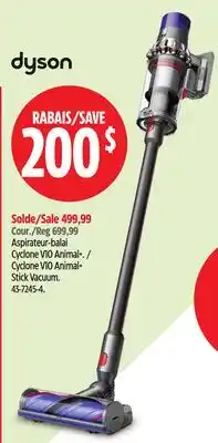 Canadian Tire DYSON Cyclone V10 Animal+ Stick Vacuum offer