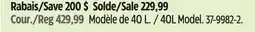 Canadian Tire Igloo 40L Model offer