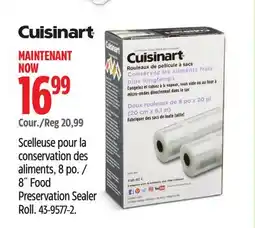 Canadian Tire Cuisinart 8˝ Food Preservation Sealer Roll offer