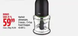 Canadian Tire 3-Cup Food Chopper offer