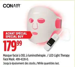 Canadian Tire LED Light Therapy Face Mask offer