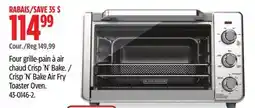 Canadian Tire BLACK+DECKER Crisp 'N' Bake Air Fry Toaster Oven offer