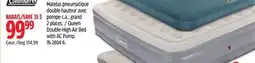 Canadian Tire Coleman Queen Double-High Air Bed with AC Pump offer