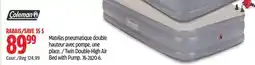 Canadian Tire Coleman Twin Double-High Air Bed with Pump offer
