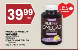 Rachelle-Bery Grocery AQUAOMEGA OMEGA-3 WILD CAUGHT FISH OIL offer