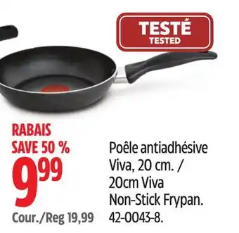 Canadian Tire T-fal 20cm Viva Non-Stick Frypan offer