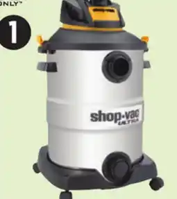 Canadian Tire Shop-Vac 45L Stainless-Steel Wet/Dry Vac offer
