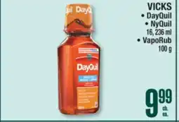 Jean Coutu VICKS DayQuil, NyQuil, VapoRub offer