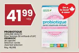 Rachelle-Bery Grocery GENUINE HEALTH PROBIOTIC offer