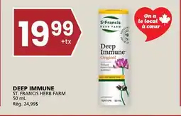 Rachelle-Bery Grocery ST. FRANCIS HERB FARM DEEP IMMUNE offer