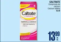 Jean Coutu CALTRATE Calcium tablets offer