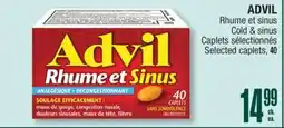 Jean Coutu ADVIL Cold & Sinus offer