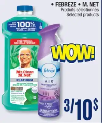 Jean Coutu FEBREZE, M. NET Selected products offer