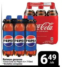 Pasquier Boisson gazeuse Соса Cola ou Pepsi offer