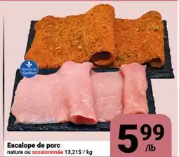 Pasquier Escalope de porc nature offer