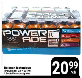 Pasquier Boisson isotonique Powerade offer